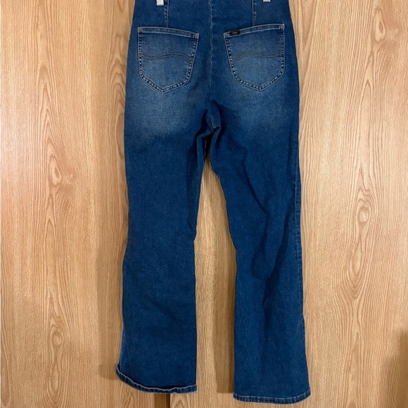 Lee Maternity Dark Blue Bootcut Flare Jeans - Picture 2 of 4